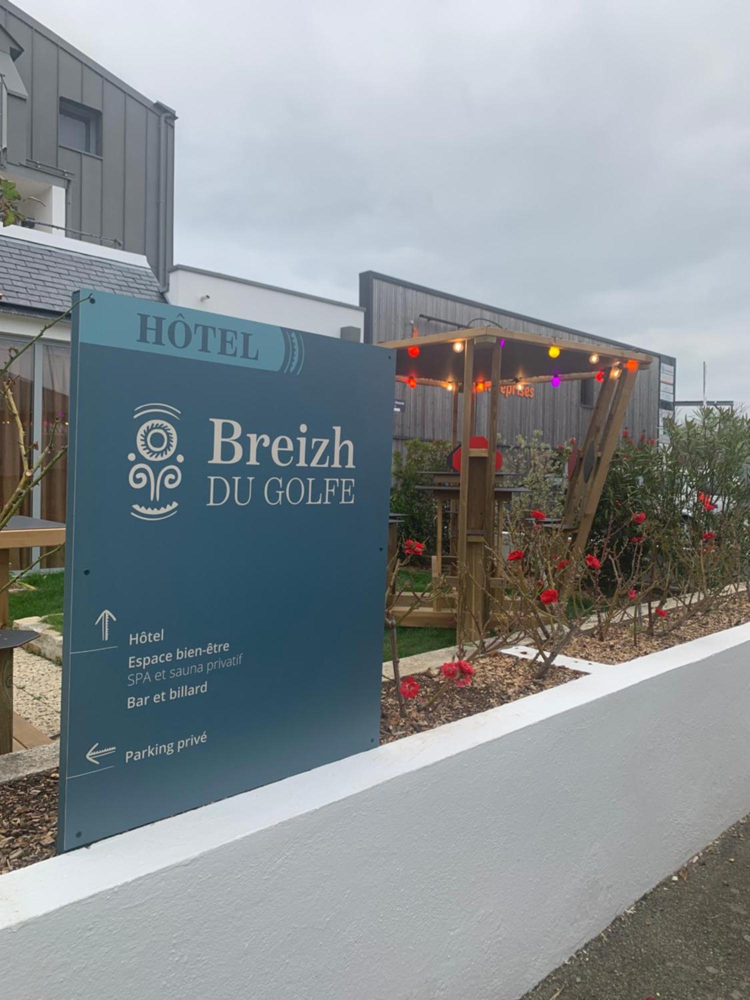 Hotel Breizh Du Golfe Arzon Eksteriør bilde